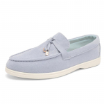 2025 Suvi ja S&uuml;gis hooajaks V&auml;litingimuste Mugavus Meeste Suede Slip-On Mokassiinid Libisemisvastased moodsad Kerged Hingavad tasased Kingad 39 sinine