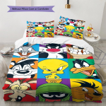 Klassikalise multikategelase mustriga voodipesu tekkikomplekt Tekikate Padjap&uuml;&uuml;r Kodu kaunistus Kingitus (1 * tekikott + 2 * padjap&uuml;&uuml;ri, ilma s&uuml;damikuta) 135x200cm white
