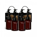 Hetras Beauty Parf&uuml;&uuml;mimull Suure Mahutavusega K&auml;sipesuvahend 515ml 4 tk Pakk Kingituskomplekt London Musk/London Musk