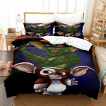 Gremlins Voodipesukomplekt &Uuml;heinimese Twin T&auml;is Queen King Suuruses Voodikomplekt T&auml;iskasvanu Laste Magamistoa Tekikoti Komplektid 3D Prindiga Anime Voodilina Komplekt EU Single(135*200cm)3pcs