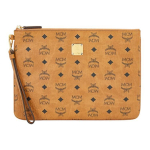 MCM Klassikaline Monogrammiga Kaetud L&otilde;uend PVC Sidur Naiste sidur Pruun Konjak MXZAAVI03CO001 Basic Set (Bag+Dust Bag)