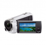 SONY Handycam Valge videokaamera 32 GB sisem&auml;luhi ja 30x optilise suumiga HDR-CX470 valge