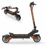 KuKirin G3 Pro - Elektriline t&otilde;ukeratas - 2400W mootorid - 10'' tolli - 52V 23AH aku - Max 65KM/H - S&otilde;iduulatus 80KM - Must