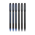 uni-ball Jetstream SX 101 Rullpliiatsid 0,7 mm Erinevad tindid Kiirkuivav Kontorisse, Koju, Kooli Kirjutamiseks Pakk 1x 6tk