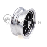 High Quality 6 Inch Alloy Wheel Hub Fit For Small Mini Citycoco Electric Scooter E-Bike front and rear rim Tire Accessories A gray