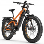 Dukawey Silvertip8 Elektrijalgratas 26 1000W Mootor Maastikuratas 52V 20AH Kahekordsed H&uuml;draulilised Pidurid Tippkiirus 50 km/h oranž