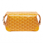 Goyard Monogram Zip Reisi Tualett-kott Unisex Reisi-kott Kollane BOEING025TY-08CL08P Basic Set (Bag+Dust Bag)