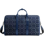 Coach Gotham 45 Klassikaline logotr&uuml;kiga kangast &otilde;la-ristkeha reisitasku Meeste kotid Tume-sinine CAS28-DEB Basic Set (Bag+Dust Bag)