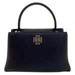 Tory Burch reguleeritava eemaldatava &otilde;larihmaga magnetilise trukiga lit&scaron;iteranahast kott, miniatuursed naiste k&auml;ekotid, mustad 160641-001 Basic Set (Bag+Dust Bag)