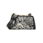 Vivienne Westwood Vintage &Otilde;limaaliga Kangast Nahast &Otilde;lakott Naiste &Otilde;lakott Must 4603000KWW017BA205 Black gray