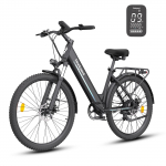 Bodywel A26 elektriratas linnaelanikele, 36V 13,5Ah eemaldatav aku must