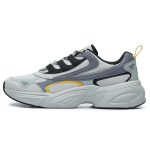 FILA Cube Textile, Synthetic Leather Low top Casual Shoes Men's Lunar Rock Gray F12M216130FLB 40 gray