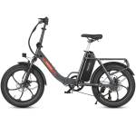 Maxturn MULE City Kaasaskantav Kokkupandav Elektriline Jalgratas 48V20Ah Aku 70KM S&otilde;iduulatus 20-tollised Paksud Rehvid 25KM/H Tippkiirus 120KG Kandev&otilde;ime E-jalgratas Veosihoidjaga hall