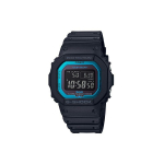 G-Shock Ruudukujuline Glacier Retro Kuuejaama Raadiolaine Bluetooth P&auml;ikeseenergia Kvartsmehhanism Vaikrihmaga Kell Meeste kellad Must GW-B5600-2PR Regular Watch Box,Dark Blue