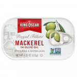 Kuninglik makrellifilee oliivi&otilde;lis 115g (4,05 untsi)