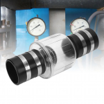 Vaikne p&otilde;hjavoolupumba tagasil&ouml;&ouml;giklapp L&auml;bipaistev Vaikne 2-tolline PVC-toru Tagasivooluklapp Vedruga klapiga Vaikne p&otilde;hjavoolupumba tagasil&ouml;&ouml;giklapp 2 inch