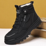 Talvised T&ouml;&ouml;saapad Meestele V&auml;litingimustes Matkamine Nahast Soojad Karusnahaga Vooderdatud Lumesaapad K&otilde;rge S&auml;&auml;rega Jalan&otilde;ud Meeste Paeltega Libisemiskindlad Veekindlad Matkasaapad 38