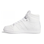 Adidas Originals Top Ten J Breathable High top Kids' Skateboarding Shoes White FW4997 40 white