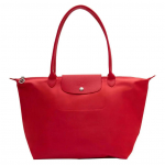 Longchamp &uuml;hev&auml;rviline minimalistlik lukuga kott-&otilde;lakott naiste k&auml;ekotid roosa L1899578A27 Basic Set (Bag)