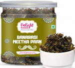 Delight Foods Banarasi Meetha Paan Mukhwas | Suuh&uuml;gieenitooted & Seedimine, P&auml;rast s&ouml;&ouml;ki suupiste | Ilma supari'ta | Magus Paan Segu & V&auml;rskendav (300 tk