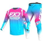 motokrossi k&auml;igukomplekt lastele 4 5 6 7 8 9 10 11 12 13 aastat Noor laps Mootorrattapoiss t&uuml;druk Jersey Pant Kits v&otilde;istluskost&uuml;&uuml;m Off-road Enduro MX MTB L-24 pink