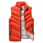Meeste vest Lamb Velvet Plus Velvet Paks Soe V&auml;lisr&otilde;ivad Plus Velvet Suur Vest L punane