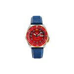 SEIKO One Piece &Uuml;hine Piiratud V&auml;ljaanne Luffy Spordi- ja Vabaaja M&auml;lestuskeell Mehaanilise Liikumisega Nahkrihm Meeste Kell Punane Ketas SRPF62K1 punane