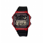 CASIO Kohandatud kell modifitseeritud seeria mood sport klassikaline retro punane v&auml;ike ruudukujuline veekindel 100 meetrit Kvarts sama AE-1300WH-4A sinine