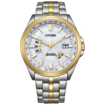 CITIZEN COLLECTION Business 10 ATM Veekindel [CITIZEN] Raadiojuhitav kell, 3 osutiga mudel, Eco-Drive (P&auml;ikese toitel), Kell, Vastupidav, Kuldne,