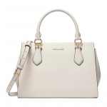 MICHAEL KORS k&auml;ekott MARILYN Klassikaline, Lihtne, Mitmek&uuml;lgne, Moodne, Peen, Kompaktne Igap&auml;evaseks kandmiseks Crossbody, Veisenaha ja kunstnahast k&auml;ekott valge