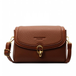 K&otilde;rgetasemeline Naiste Kott Moodne Suvine Tekstuur Suure Mahutavusega Lihtne &Uuml;he&otilde;laline Crossbody Kott pruun