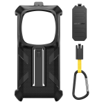 Ulefone Armor 28 Ultra / 28 Ultra Thermal jaoks Ulefone tagak&uuml;lje klipiga telefoni&uuml;mbris karabiiniga For Ulefone Armor 28 Ultra / 28 Ultra must