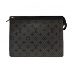 [Kasutatud] Louis Vuitton Pochette Voyage MM 'Monogram Eclipse Reverse Canvas' - V&auml;ga hea #1M7Y2UN ONE SIZE
