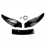 BMW 1. seeriale E81 E82 E87 E88 3tk Esipamperi Huul Diffuusor Splitter Spoiler 120i 116i 118d 120d 2007-2011 kerekomplekt Tuning Gloss Black