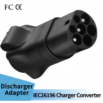 Type2 mitmefunktsionaalseks pistikupesaks muundur Kaasaskantav 220V Type 2 isaspistik Schuko pistikupessa EV laadimise adapter EV laadija jaoks EV T2 CHARGER CONVERTER