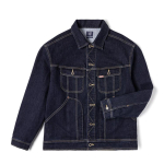 Lee FW24 Mugav Versioon 101 Villane Rider Denim Jakk Meeste jakid Tume-Sinine LMT007863203488A06055