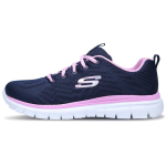 Skechers Graceful Get Connected Jooksujalatsid Sinine/Roosa/Valge Naiste 12615-NVPK 38 valge
