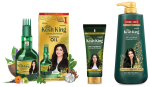 Kesh King Ayurveda juuste v&auml;ljalangemise vastane &otilde;li 300 ml koos juuste v&auml;ljalangemise vastase &scaron;ampooniga 600 ml ja palsamiga 200 ml
