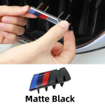 BMW Esiv&otilde;re Embleem 3D Kleebis X1 X2 X3 X4 X5 X6 X7 F48 G01 E84 F10 F30 G11 G80 Autode Kaunistamise Tarvikud 7.3x2.3cm matt must v&auml;rv