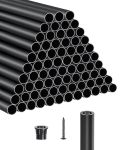 VEVOR Trepiroopad 101 tk, 26 tolli alumiiniumist trepiroopad, 3/4 tolli veekindel &uuml;mmargune metallist piide piire