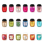 Bath & Body Works Kaasaskantav K&auml;te Desinfektant K&auml;te Desinfektant 29ML 10-osaline Komplekt 10 tk black