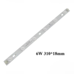 5-20 tk 4W 6W 8W K&otilde;rge heledus 2835 LED-ribavalgustid LED-toru Valge/Soe valge Lagi Lampidele 60-kraadise optilise l&auml;&auml;tsega 20 Pieces&White