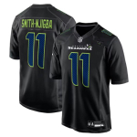 2026 NFL Super Bowl Seattle Seahawks 11 Smith-Njigba Tikitud Jalgpallis&auml;rk M black