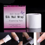 Nail Art Siidist klaaskiust &uuml;mbrislint Self Stick Adhesive Protector Tip manik&uuml;&uuml;r