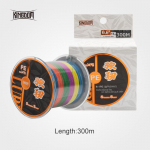 &Otilde;ngen&ouml;&ouml;ride 9 haruga punutud PE n&ouml;&ouml;r Super Stiff Smooth Candy v&auml;rvi tugevuskatse 15-65L 0.6