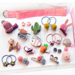 Beebit&uuml;druku juukseklambrid multifilmid laste peapael vibu kroon, lilled, juuksen&otilde;elad, peakatted style1