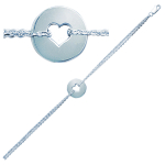 Les Tr&eacute;sors De Lily [C7279] - h&otilde;bedane k&auml;ev&otilde;ru  Love  - ​​15 mm h&otilde;be