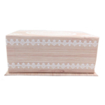 Les Tr&eacute;sors De Lily [P9418] &ndash; beež 'Boho' ehtekarp &ndash; 16x11. 5x6. 5 cm beež