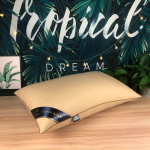 100% puuvillane Hilton Solid Color Home Pillow Manufacturers Direct Pillow 5star Hotel Pillow Core vaakumkompressioon pakend 48*74cm Middle pillow750g