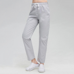 Unisex elastsed v&ouml;&ouml;koha pingutusn&ouml;&ouml;riga koorimisp&uuml;ksid kolme taskuga &otilde;e kosmeetiku laborikoorijatega lemmikloomapoe t&ouml;&ouml;r&otilde;ivad L